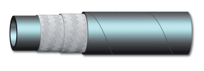 Flexible hydraulique tressage acier SAE100 R2A-DIN/EN 853 2ST