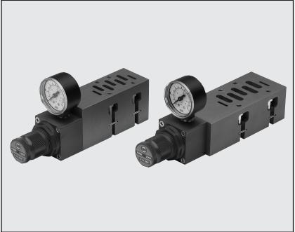 Régulateur Sandwich pour embases ISO5599-1